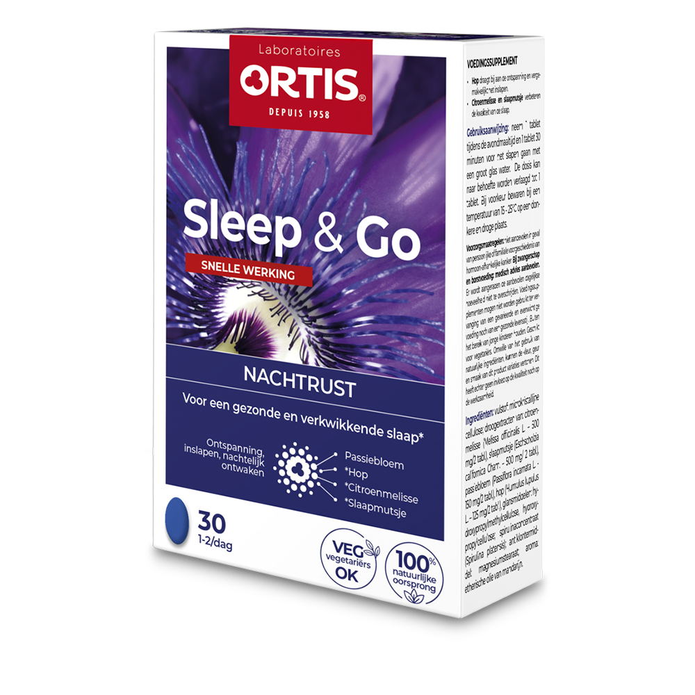 Ortis Sleep & Go 30tabletten 
